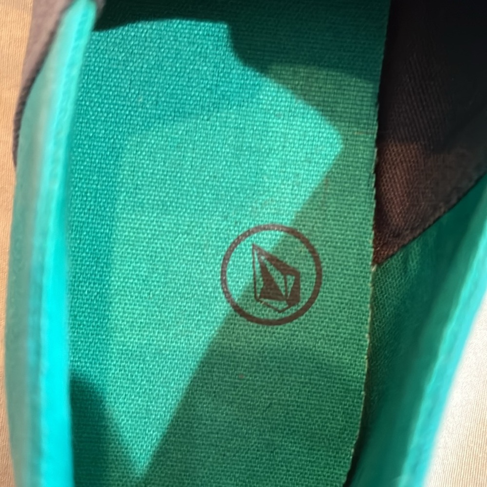 Volcom Soul Mates grey combo color with teal. Women’s size 8.5 width B medium. - Picture 4 of 15